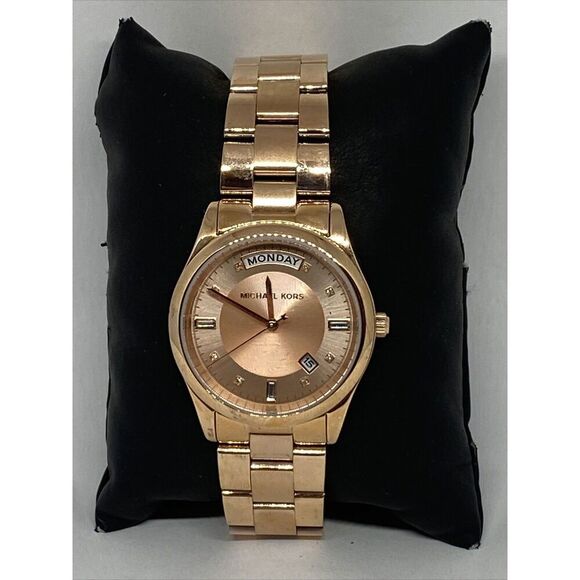 Michael Kors Colette MK6071 Women Stainless Steel Analog Dial Quartz Watch JK392 - Picture 1 of 12